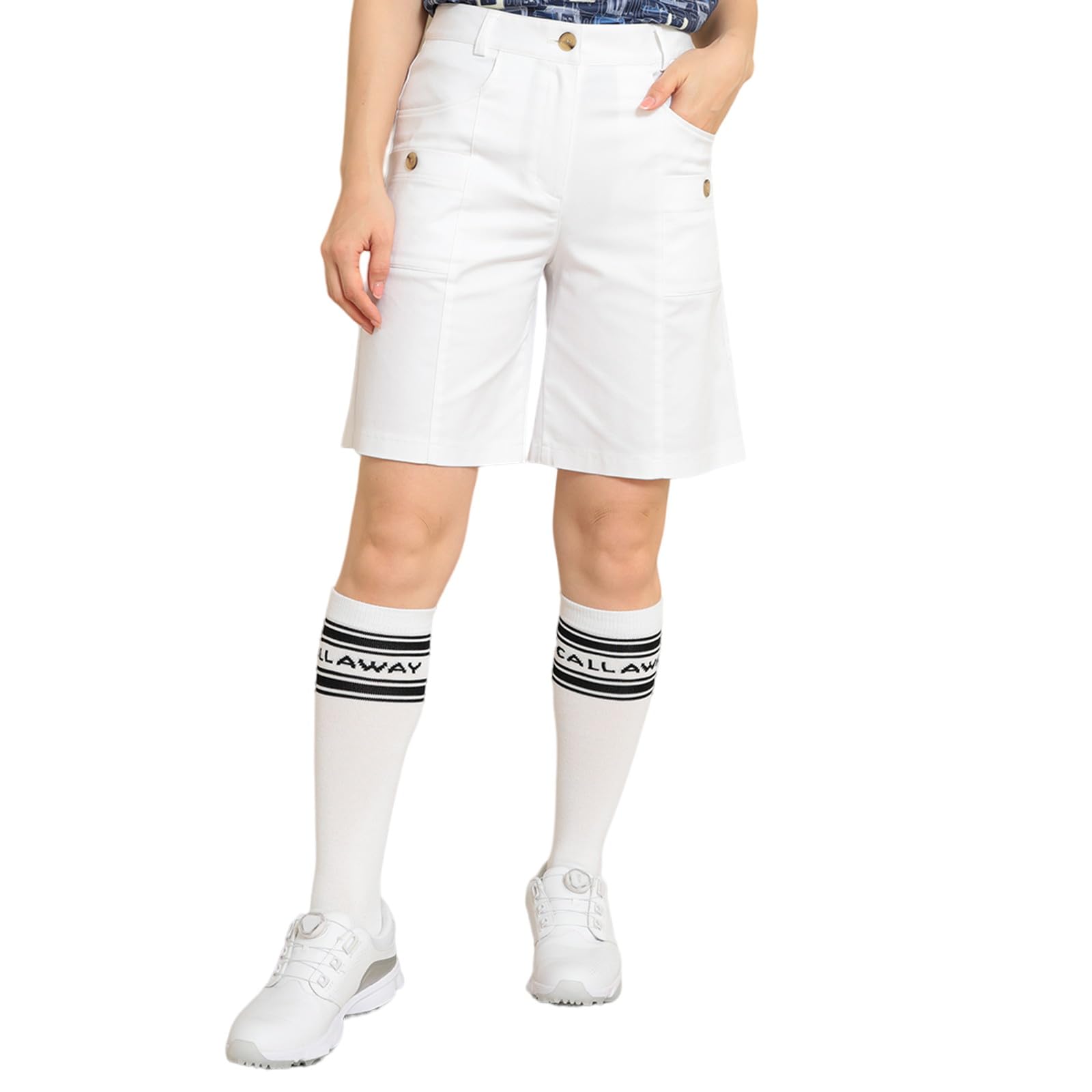 

Shorts Golf C24127200 [Callaway] Women s (Basic/Stretchy) / / 1030_White