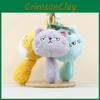 Cat Mini Plushie Keychain With Pp Cotton Stuffing For Bag Accessories Keychains