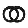 AHL Front Fork Seal 2 Pack 37x49x8/10.5mm Suitable for Kawasaki ZX750 GPZ 1983-1985 / Honda VFR400 NC21 1985-1987
