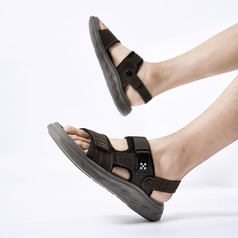 Fashion 2025 New Mens Beach Sandals Roman Style Man Summer Fashion  Casual Shoes Outdoor Beach Walking Shoes Versatile Male Sandals