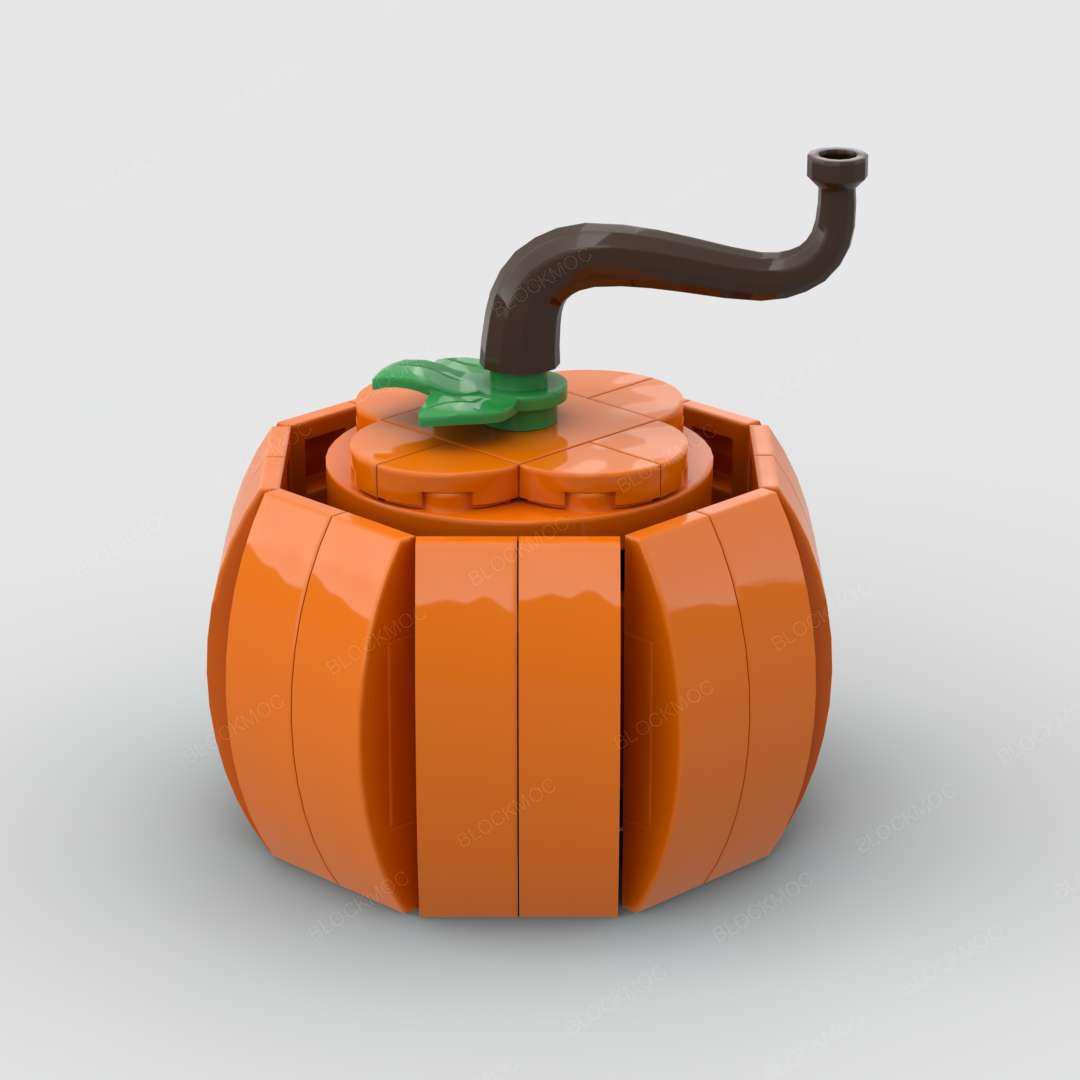 MOC Creative Halloween Pumpkin Building Blocks Toy