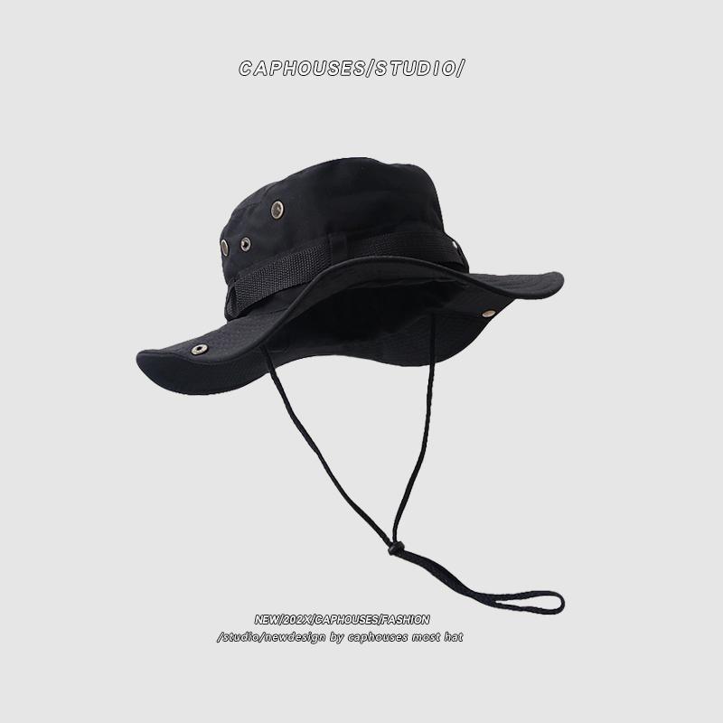Tide brand fisherman hat men and women summer breathable sun protection outdoor camping mountaineering fishing hat western cowboy hat