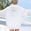 Unisex Solid Color Loose Hooded Sweatshirt for Autumn/Winter 2023