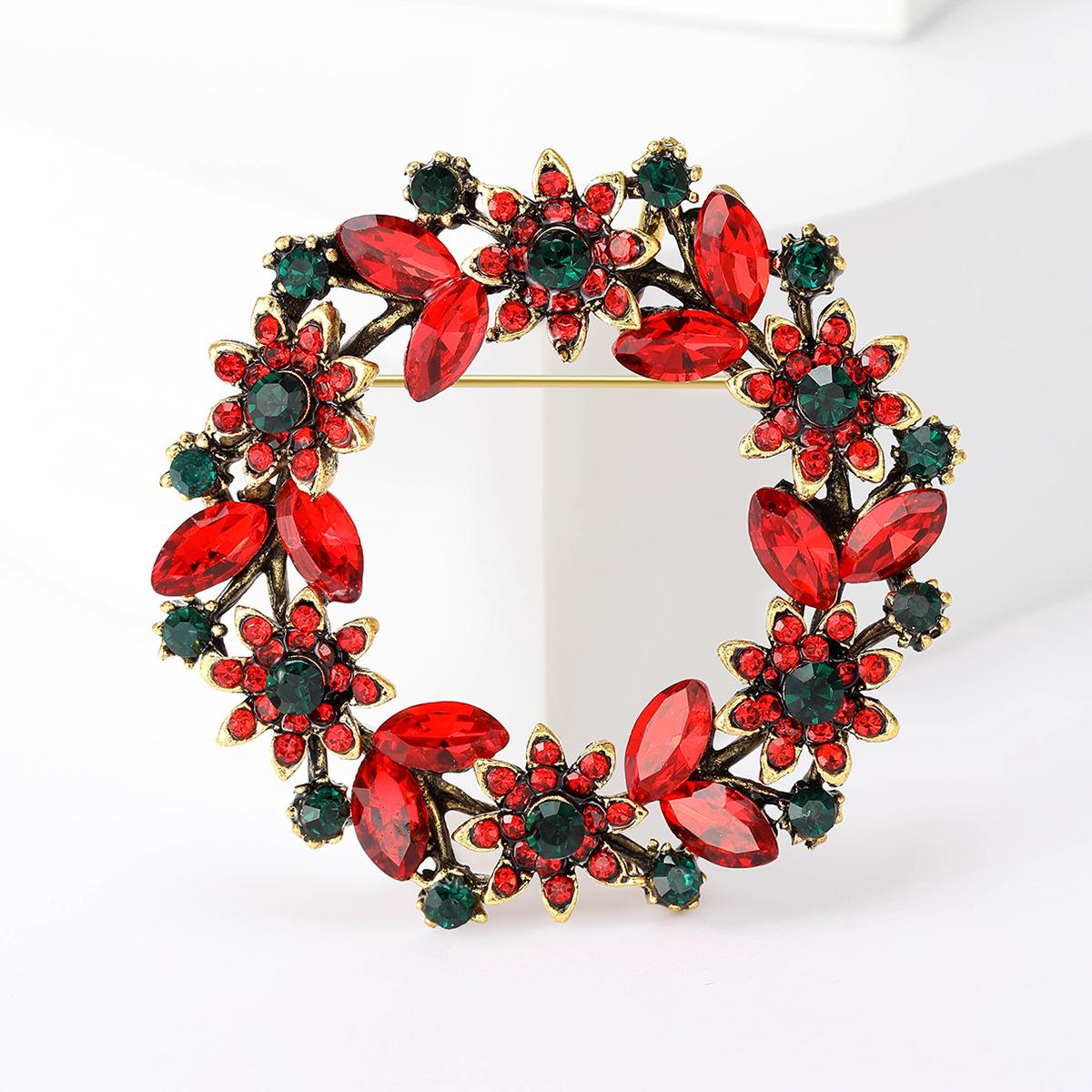 

Япония и Корея мода горный хрусталь венок брошь элитный темпераментный блейзер одежда аксессуары анти-свет булавка