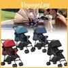 Solid Four Color Wheeled Baby Stroller Lightweight Foldable Convertible Seat