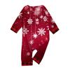 Christmas Prints Family Matching Long Sleeve Tops+Pants Set Family Matching Sets
