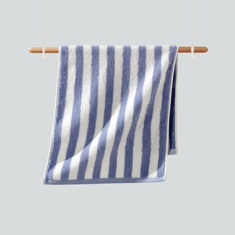 

Pure Cotton Adult Towel Thickened Jacquard 32-strand Towel Plush Moisture-wicking Face Wipe Durable Durable Useful 34*74
