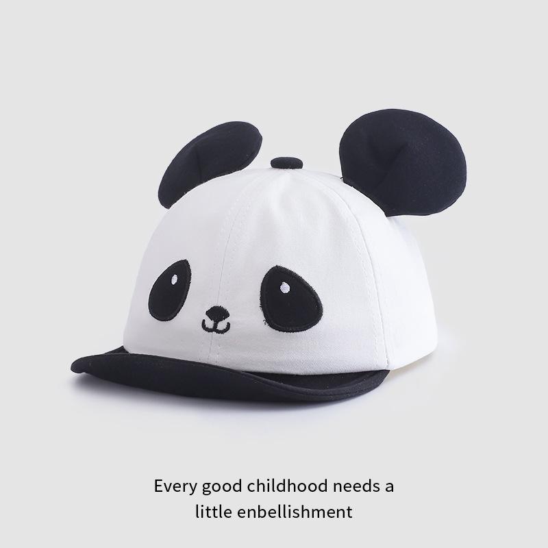 Baby Hat Spring and Autumn Cute Baby Super Cute Sun Visor Baseball Hat Soft Brim Baby Versatile Baseball Cap Fashionable