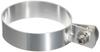 Kijima 209-2804 Motorcycle Parts Muffler Band, 3.5 Inches (90 Mm), General Purpose, Aluminum/Silver
