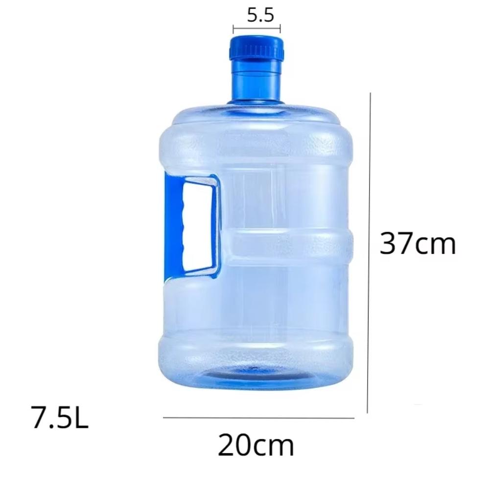 5L/7.5L Zesílená PET láhev na vodu Džbán Opakovaně použitelný Přenosný Nádoba na minerální vodu Venkovní Autokontejner Dávkovač potravinářské kvality
