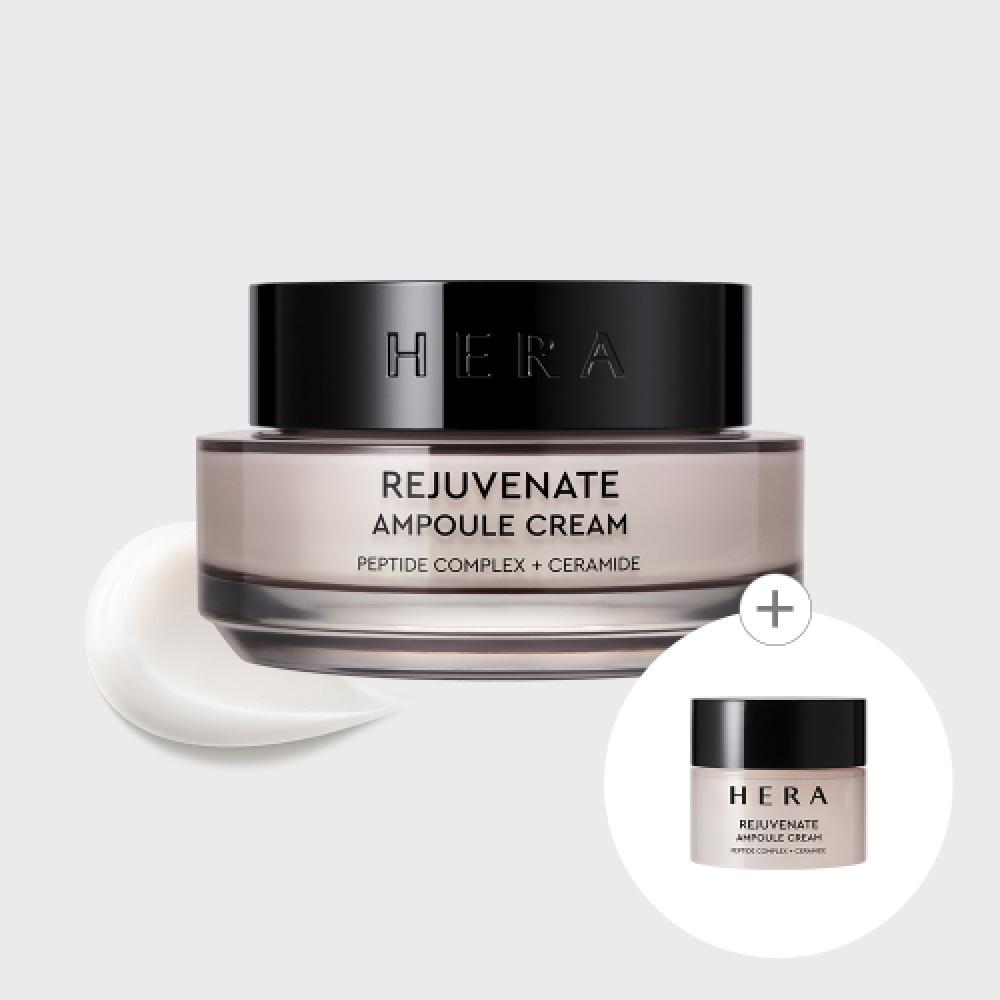 Hera New Rejuvenate Ampoule Cream 50ml + Black Cushion Mini + Organizer Bag NONE