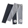 2025 New Autumn Style Toddler Girls' Solid Color Foot-Patched Leggings: Fashionable and Versatile Outerwear Pants
