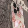 Butterfly Transparent Shockproof Phone Case for iPhone 16e 11 12 13 14 15 16 Pro Max XS X XR 7 8 16 Plus Soft Cover
