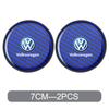 HAT1 2PCS PU Car Water Cup Pad Coaster Rubber Mat Bottle Holder for Volkswagen Golf 4 mk5 Passat b8 b5 VW Sharan Polo 6R Tiguan Rline