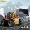 HUINA 1560 1/18 Rc Dozer Alaşım Traktör Modeli 2.4G RC Paletli Radyo Kontrollü Araba Kamyon Mühendislik Aracı Erkek Oyuncakları Hediyeler