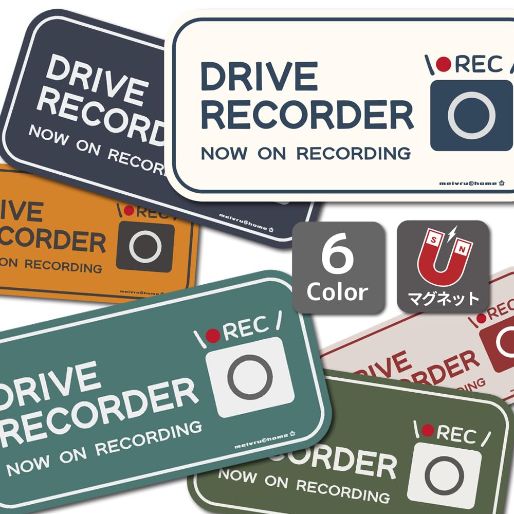 [Magnet] Dash Cam Sticker, Dash Cam Sticker, Dash Cam Sticker, Car Camera, Rear Recording,