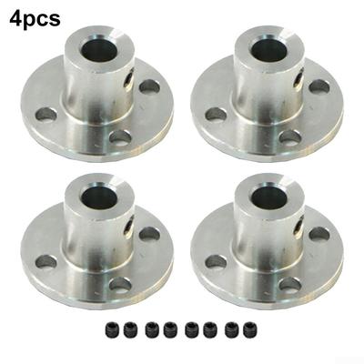 Flanschkupplung Wellenkupplung 4 Stück 6mm Innendurchmesser
