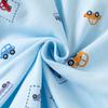 Boys Printed Polo Shirt Short Sleeve Collared T Shirt Casual Summer Fashion Top Clothing for Toddler and Kids