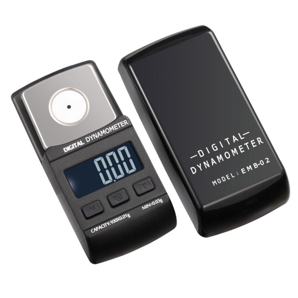 Portable Audio Needle Pressure Gauge Backlight Design Stylus Force Gauge Record Measurement