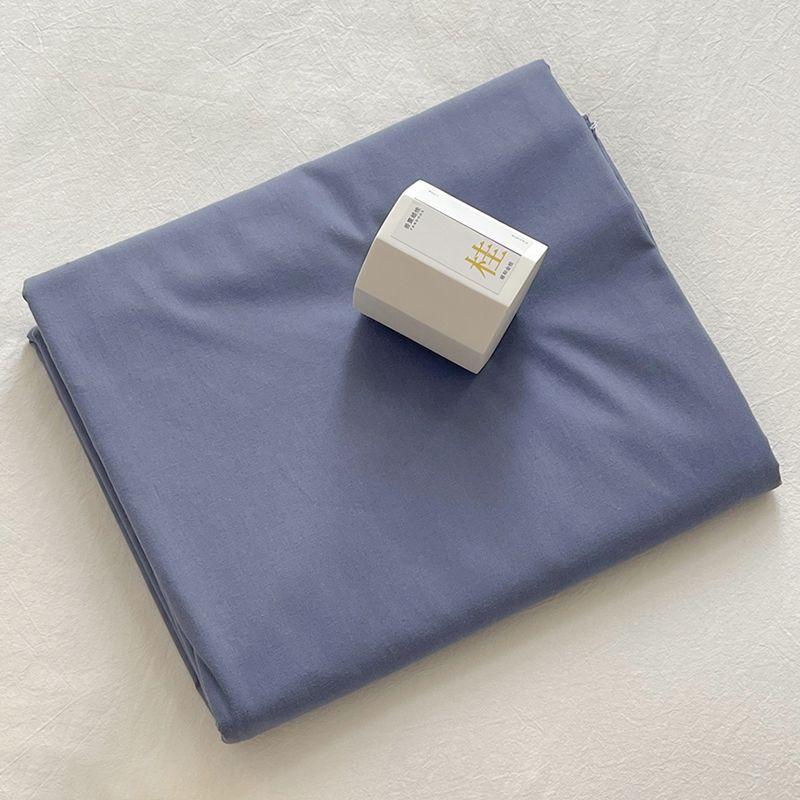 New Solid Minimalist Washed Striped Bed Sheet, Soft Bedding for Single Double Student Dormitory Home