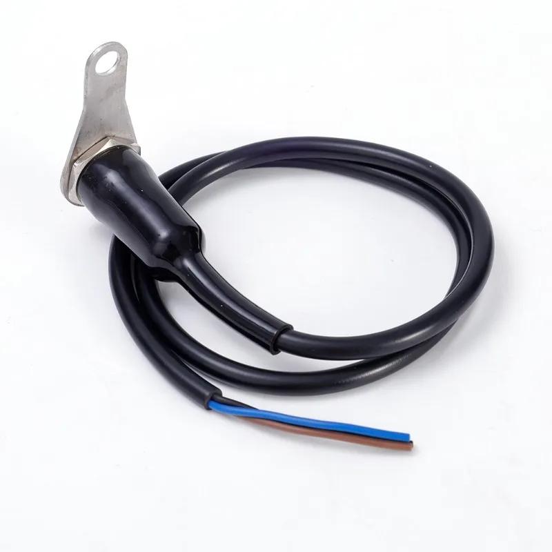 Motorcycle Indicator Light Switch Off-road Vehicle Modification Single Hole Stainless Steel ON-OFF Button for Horn Enginee Power