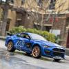 1/24 Ford Mustang Shelby GT500 Alloy Muscle Car Model Sound and Light Pull Back Children's Toy Collectibles Birthday Gift