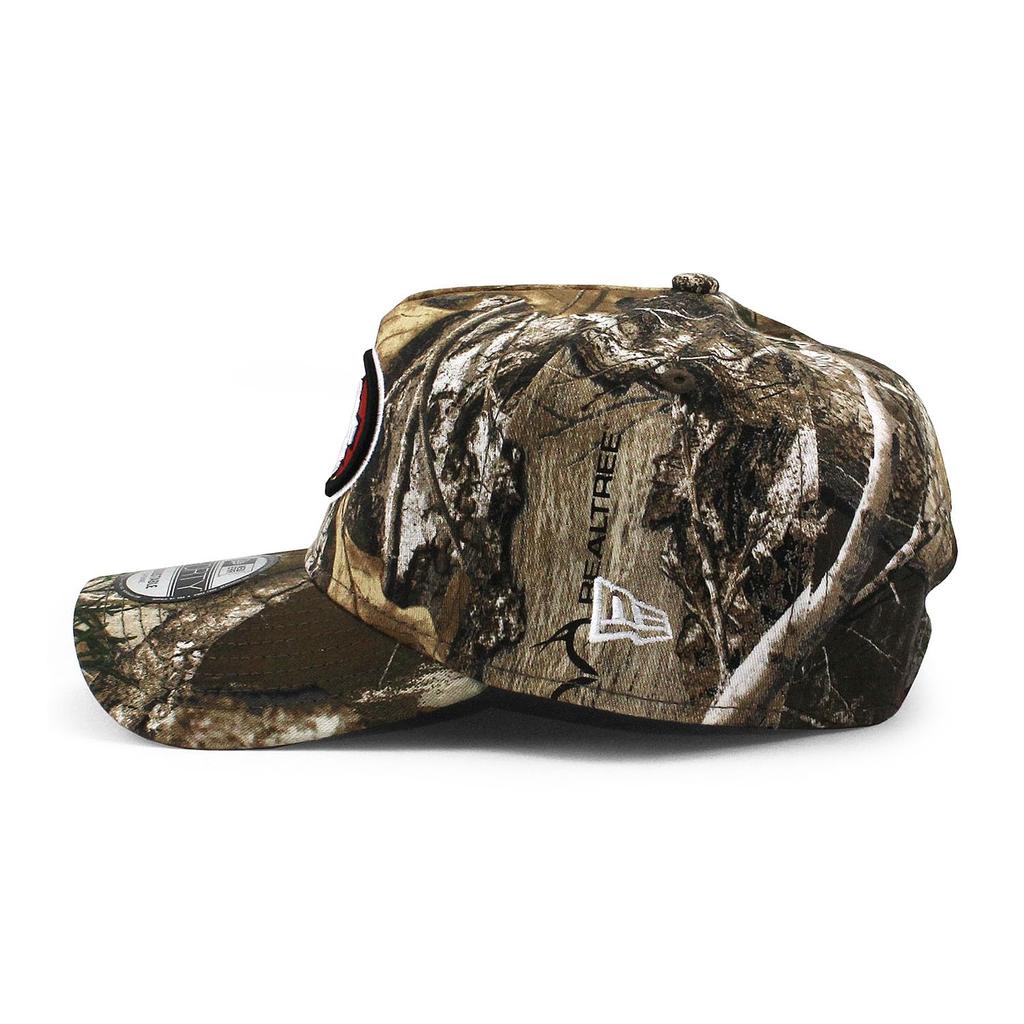 [New Era] Cap 9FORTY San Francisco 49ers NFL A-FRAME SNAPBACK CAP CAMO SAN FRANCISCO 49ERS Camouflage Camo Hat 940 AF A-Frame American Football [Used]