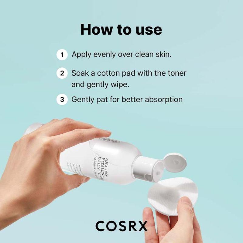 COSRX Refresh AHA BHA Vitamin C Daily Toner