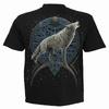 Spiral Direct Unisex Adult Celtic Wolf Back Print T-Shirt
