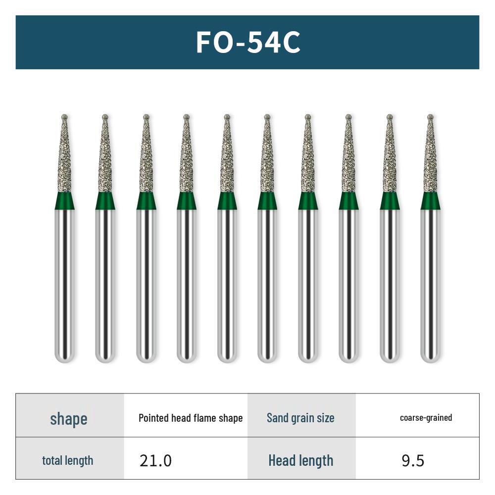 High-Speed Diamond Dental Burs for Polishing, Grinding, and Oral Care