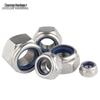 Zhuozan 304 Stainless Steel Nylon Self-Locking Nuts