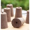 Home Gardening Planting Sponge Starter Block for Vegetables and Herbs Soilless Cultivation Black soil/PET 12 or 50 Pcs