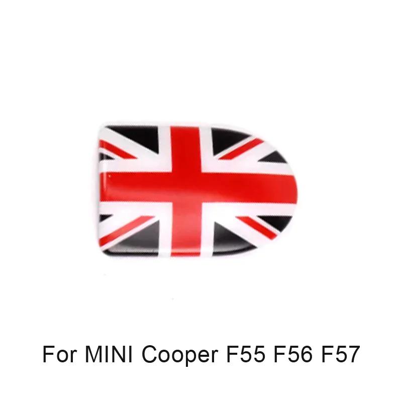 Black Flag Car Glove Box Handle Decorative Storage Box cover Sticker For MINI Clubman COOPER S F55 F56 F57 F54 F60 Car-Styling