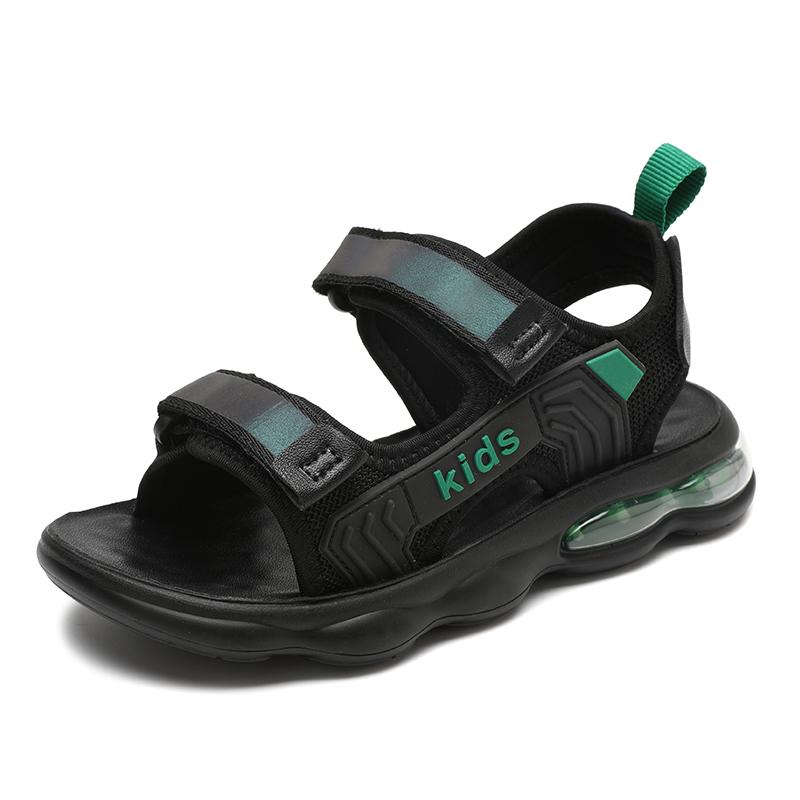 

Летние детские сандалии для студентов Детские пляжные сандалии 32-41 41 зелёный