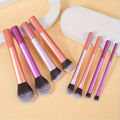 6/7/8/12 Stück Pro Make-up Pinselset Lidschatten Rouge Loser Puder Concealer Beauty Pinsel Reisegröße Weiche Premium Synthetikhaare