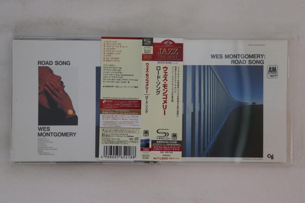 

CD WES MONTGOMERY - Roads Song UCCU6105 A&M 2011 Japan Obi Jazz Used