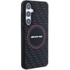 Amg Silicone Carbon Pattern Magsafe Case For Samsung Galaxy S24+ - Black