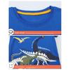 New Arrival Boy's Short-Sleeved T-shirt 2025 New Arrival Kids Summer Clothes T-shirt Children Luminous Dinosaur T-shirt Bottoming Shirt