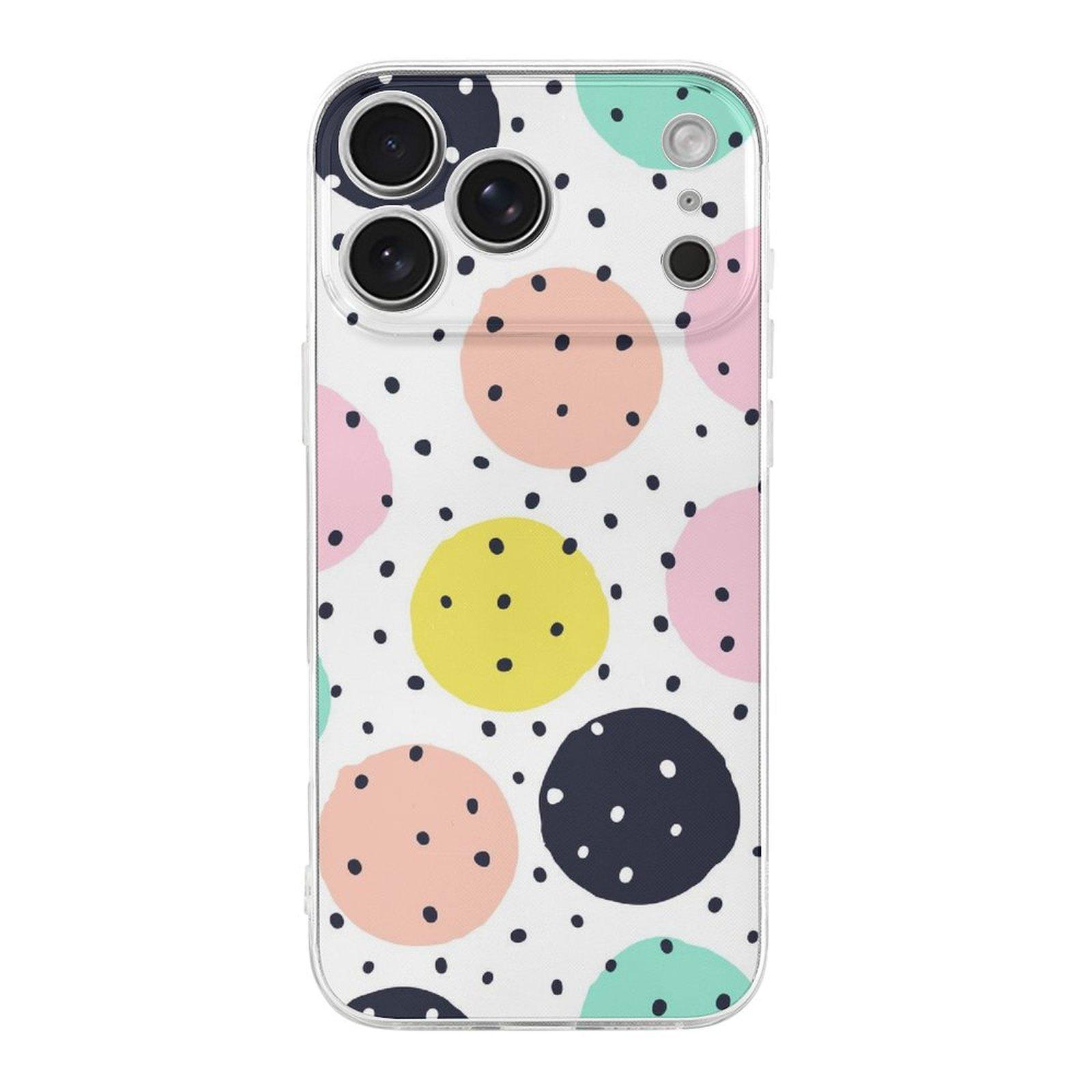 

1 Pack For iPhone 17 Series TPU Phone Case Grip-Friendly Transparent Comfort-Touch Design, Daily Protection IPHONE-17ProMax белый