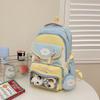 Schoolbag Dopamine Transparent Pain Bag Backpack 1011 New Large Capacity Backpack Cute Middle School Student School Bag Female