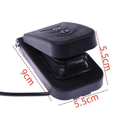 Universal Black Plastic Boat Parts Accessory Electric Tricycle Throttle Gas Pedal Speed Control Accelerators Brake Foot