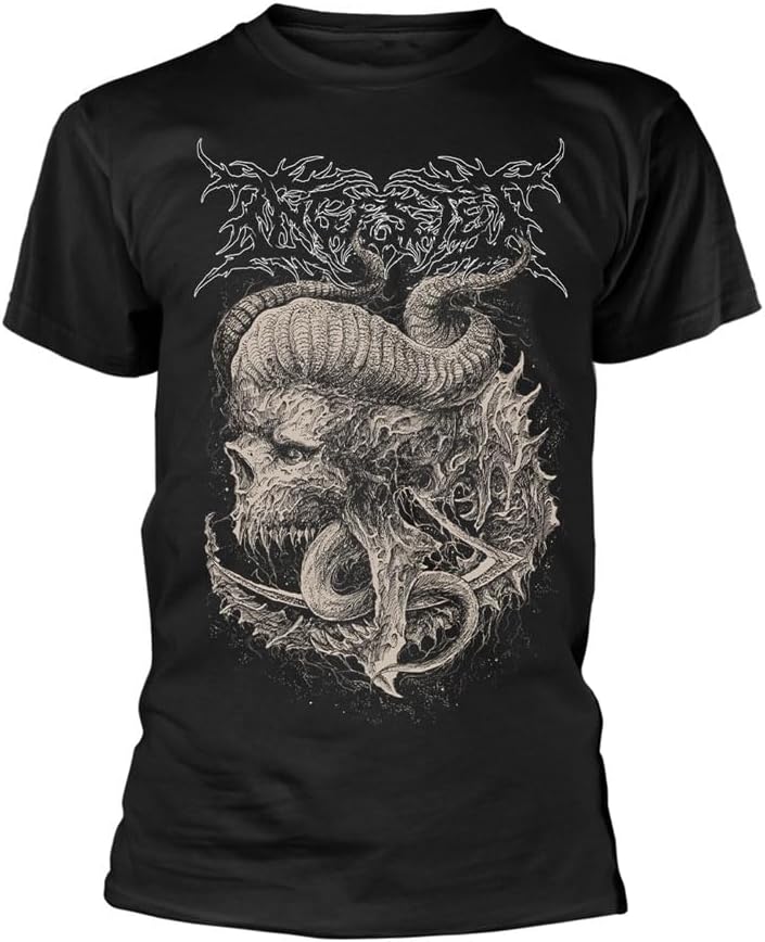Demon Skull Graphic T-shirt XXXL