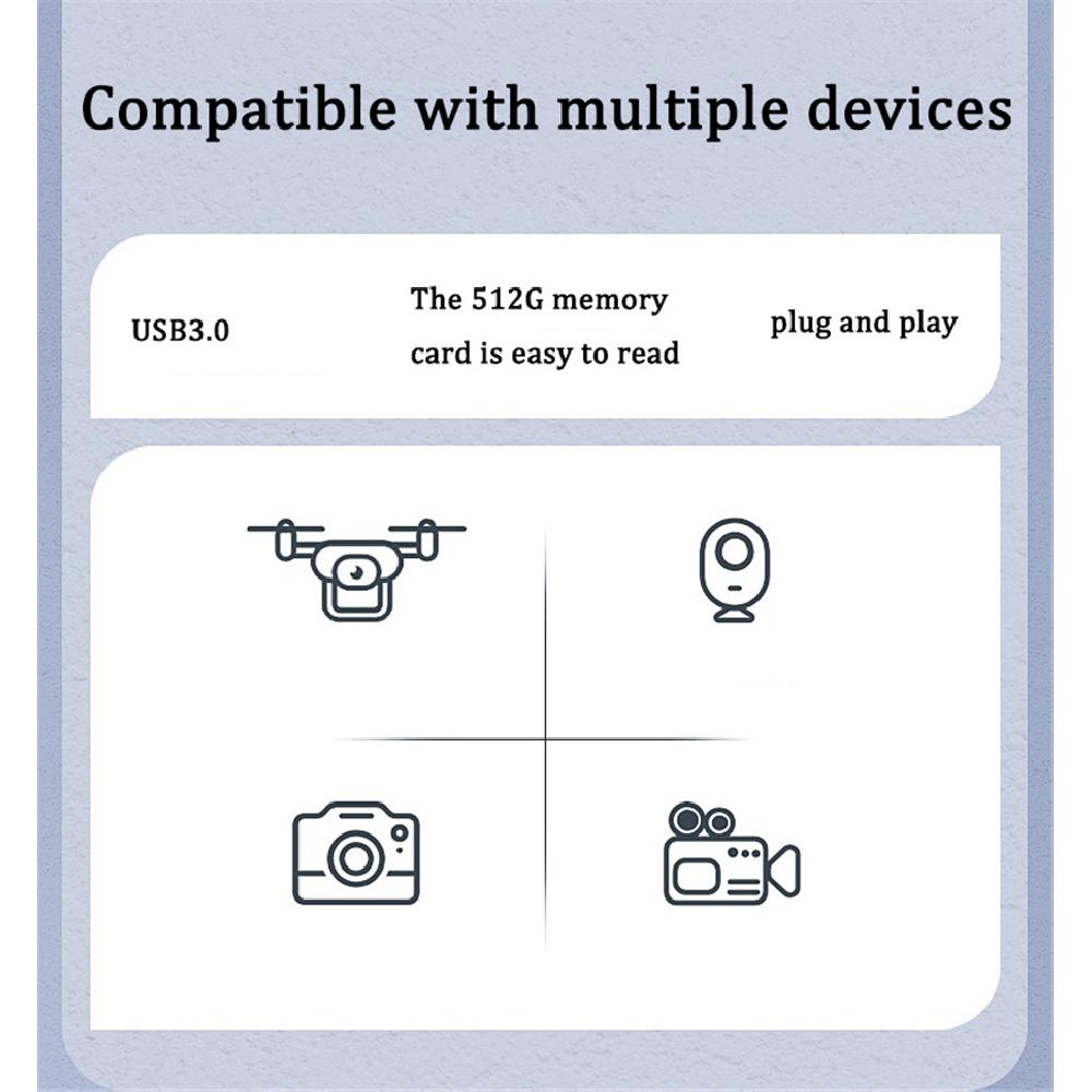 Usb30 Multifunctional Mobile Phone Tf Card Reader Memory Stick Card Reader New
