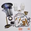 For Taiwan KT CVK26 With Acceleration Pump Carburetor Repair Kit Include Diaphragm Plunger Assembly With 5MM Thread Main Jet