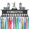 Medal Display Rack Metal Medal Hanger Holder Wall Mounted Large Capacity Award Holder For Race Soccer Basketball Sports Karate