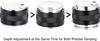 NEOUZA 58mm Coffee Distributor & Tamper 2 In 1, Dual-Head Coffee Leveler Fits E61 Group Machines