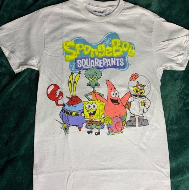 26 Men’s size small Spongebob sqaurepants t shirt gang vintage tv show cartoon tee Unisex T-Shirt M