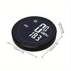 Bicycle Speedometer Odometer Wireless Cycle Bike Computer Bicycle Handlebar Stopwatch Round With LCD Display