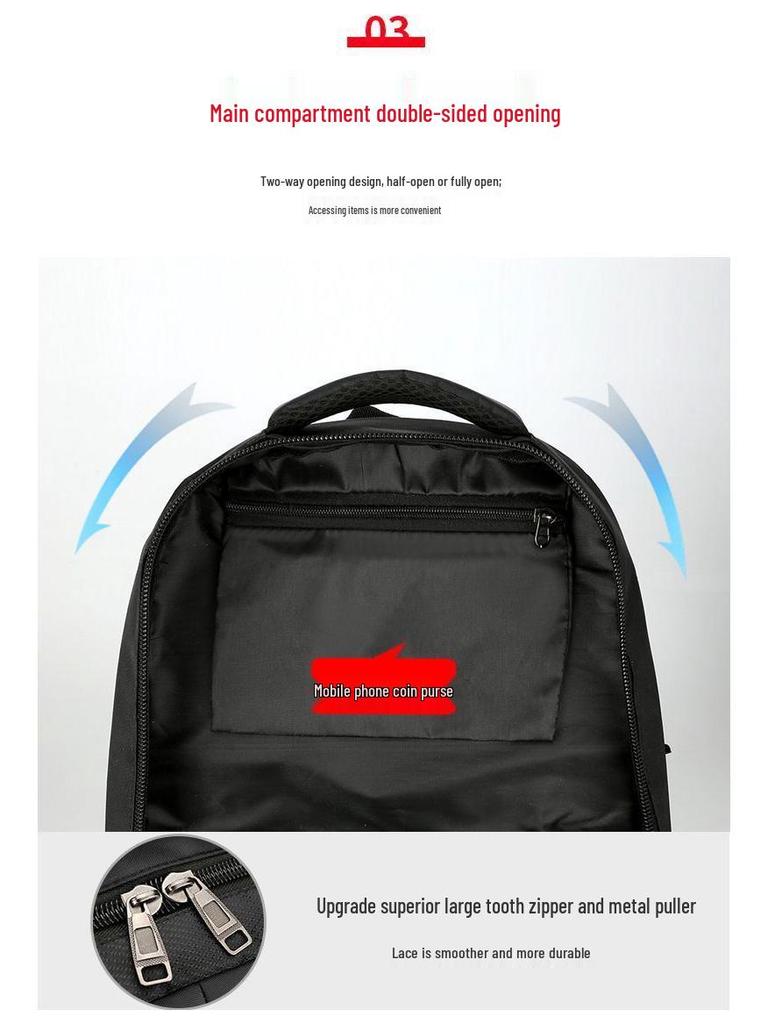 Large Capacity Waterproof Backpack for Men & Women - Travel, Business, Outdoor, Sports, School