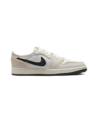Jordan 1 Low OG White and Coconut Milk Retro Sneakers Men's DV0982-100